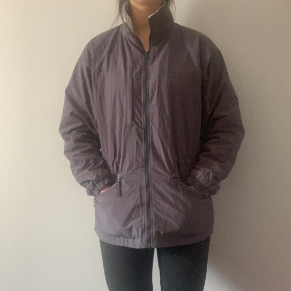 Columbia interchange jacket woman’s size  LG grey reversible - Picture 11 of 16